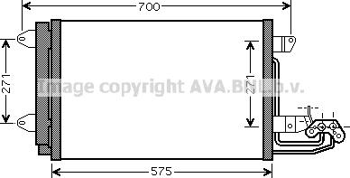 Prasco VN5269D - Condensatore, Climatizzatore www.autoricambi360.it