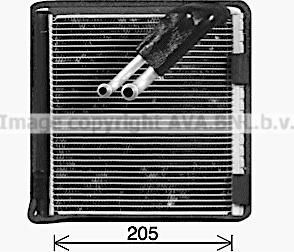 Prasco VNV422 - Evaporatore, Climatizzatore www.autoricambi360.it