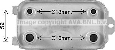 Prasco VO3300 - Radiatore olio, Cambio automatico www.autoricambi360.it