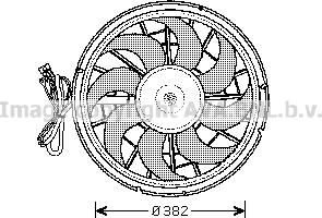 Prasco VO7507 - Ventola, Raffreddamento motore www.autoricambi360.it