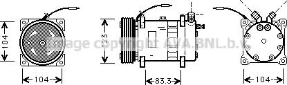 Prasco VOK102 - Compressore, Climatizzatore www.autoricambi360.it