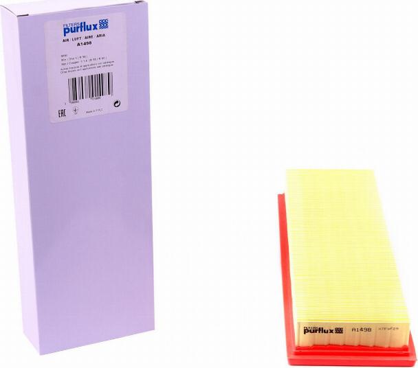 Purflux A1498 - Filtro aria www.autoricambi360.it