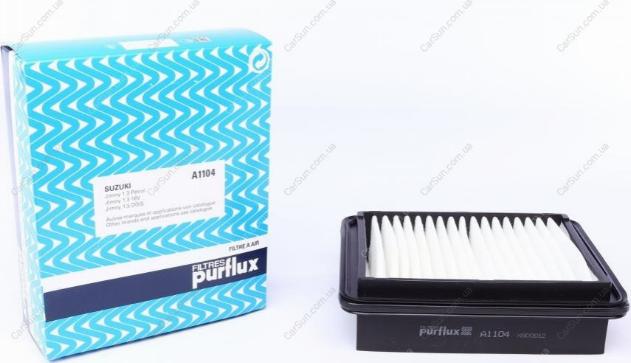 Purflux A1104 - Filtro aria www.autoricambi360.it