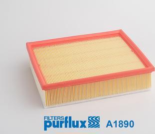 Purflux A1890 - Filtro aria www.autoricambi360.it