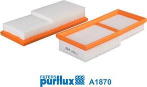 Purflux A1870 - Filtro aria www.autoricambi360.it