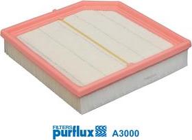Purflux A3000 - Filtro aria www.autoricambi360.it