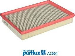 Purflux A3001 - Filtro aria www.autoricambi360.it