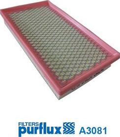 Purflux A3081 - Filtro aria www.autoricambi360.it