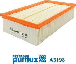 Purflux A3198 - Filtro aria www.autoricambi360.it