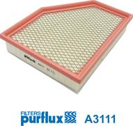 Purflux A3111 - Filtro aria www.autoricambi360.it