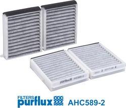 Purflux AHC589-2 - Filtro, Aria abitacolo www.autoricambi360.it