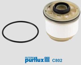 Purflux C802 - Filtro carburante www.autoricambi360.it