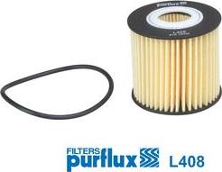 Purflux L408 - Filtro olio www.autoricambi360.it