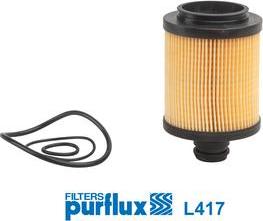 Purflux L417 - Filtro olio www.autoricambi360.it