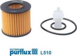 Purflux L510 - Filtro olio www.autoricambi360.it