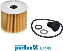 Purflux L1145 - Filtro olio www.autoricambi360.it
