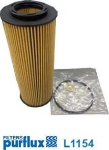 Purflux L1154 - Filtro olio www.autoricambi360.it