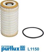 Purflux L1150 - Filtro olio www.autoricambi360.it