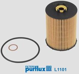 Purflux L1101 - Filtro olio www.autoricambi360.it