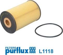 Purflux L1118 - Filtro olio www.autoricambi360.it