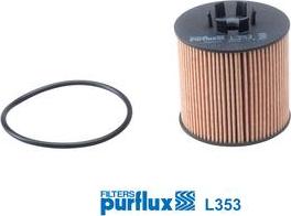Purflux L353 - Filtro olio www.autoricambi360.it