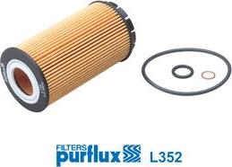 Purflux L352 - Filtro olio www.autoricambi360.it