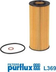 Purflux L369 - Filtro olio www.autoricambi360.it