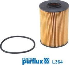 Purflux L364 - Filtro olio www.autoricambi360.it