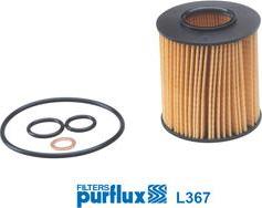 Purflux L367 - Filtro olio www.autoricambi360.it