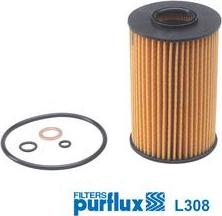 Purflux L308 - Filtro olio www.autoricambi360.it