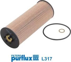 Purflux L317 - Filtro olio www.autoricambi360.it