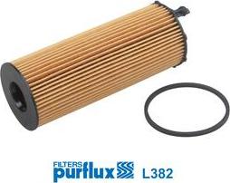 Purflux L382 - Filtro olio www.autoricambi360.it