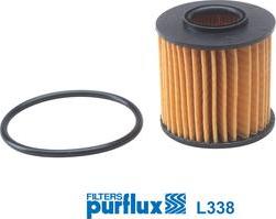 Purflux L338 - Filtro olio www.autoricambi360.it