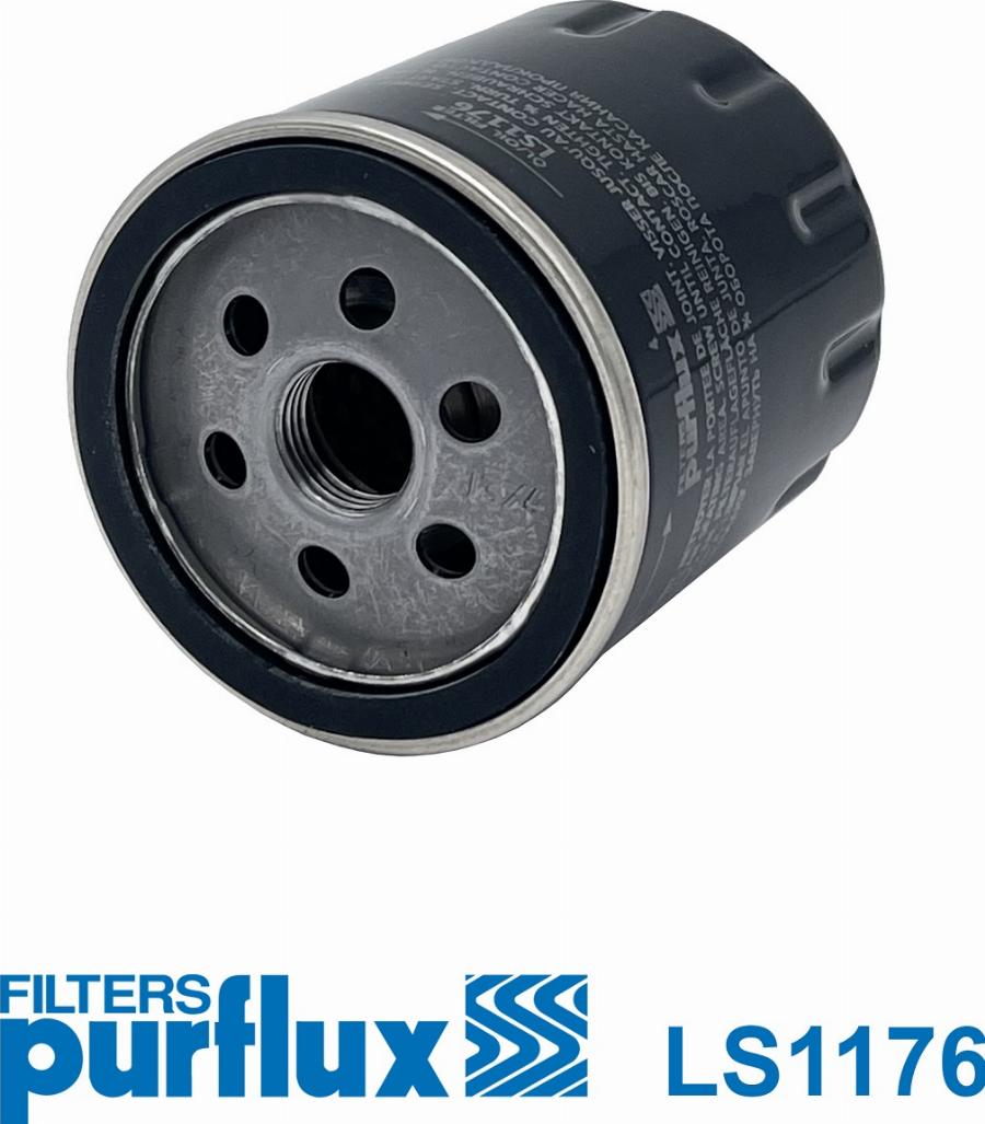 Purflux LS1176 - Filtro olio www.autoricambi360.it