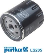 Purflux LS205 - Filtro olio www.autoricambi360.it