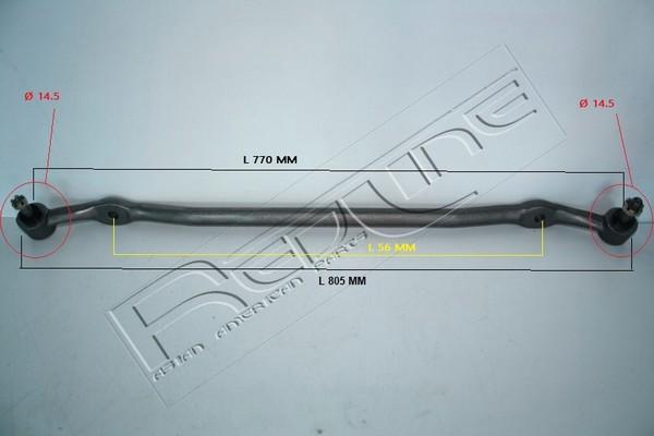 Red Line 40TO072 - Barra sterzo www.autoricambi360.it