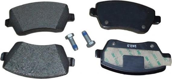 RENAULT 41 06 047 75R - Kit pastiglie freno, Freno a disco www.autoricambi360.it