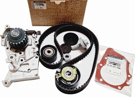 RENAULT 119A00397R - Pompa acqua + Kit cinghie dentate www.autoricambi360.it