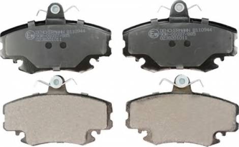 RENAULT 86 71 016 173 - Kit pastiglie freno, Freno a disco www.autoricambi360.it