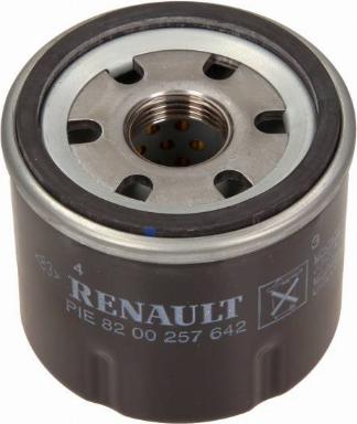 RENAULT 82 00 257 642 - Filtro olio www.autoricambi360.it