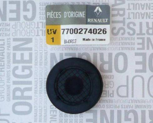 RENAULT 77 00 274 026 - Tappo, Albero portabilanciere - Foro per montaggio www.autoricambi360.it