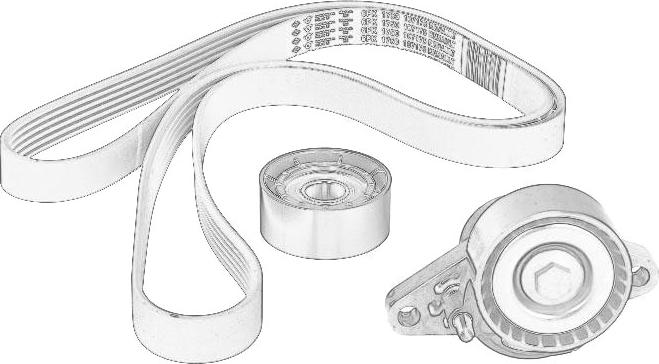 RENAULT 77 01 477 527 - Kit Cinghie Poly-V www.autoricambi360.it