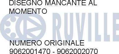 Ruville 541313 - Tendicinghia, Cinghia Poly-V www.autoricambi360.it