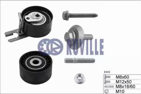 Ruville 5595350 - Kit di rulli, Cinghia dentata www.autoricambi360.it
