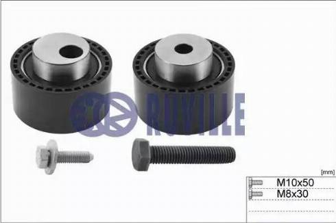Ruville 5592151 - Kit di rulli, Cinghia dentata www.autoricambi360.it