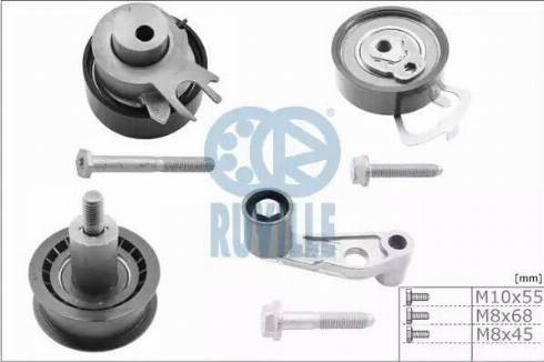 Ruville 5545650 - Kit di rulli, Cinghia dentata www.autoricambi360.it