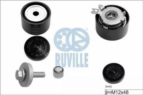 Ruville 5551951 - Kit di rulli, Cinghia dentata www.autoricambi360.it