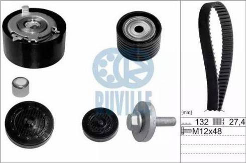 Ruville 5551971 - Kit cinghie dentate www.autoricambi360.it