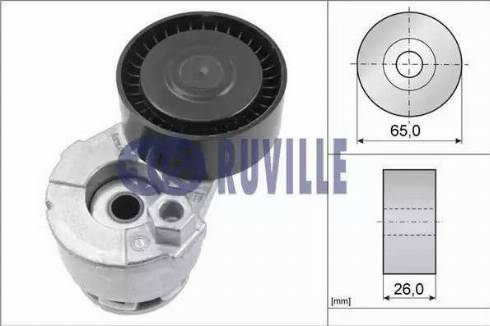 Ruville 55607 - Tendicinghia, Cinghia Poly-V www.autoricambi360.it
