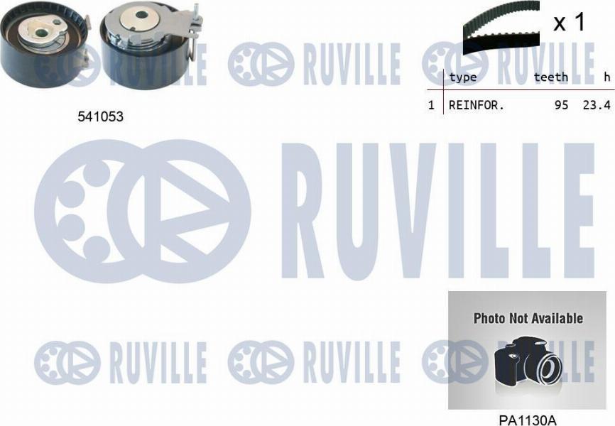 Ruville 5501191 - Pompa acqua + Kit cinghie dentate www.autoricambi360.it